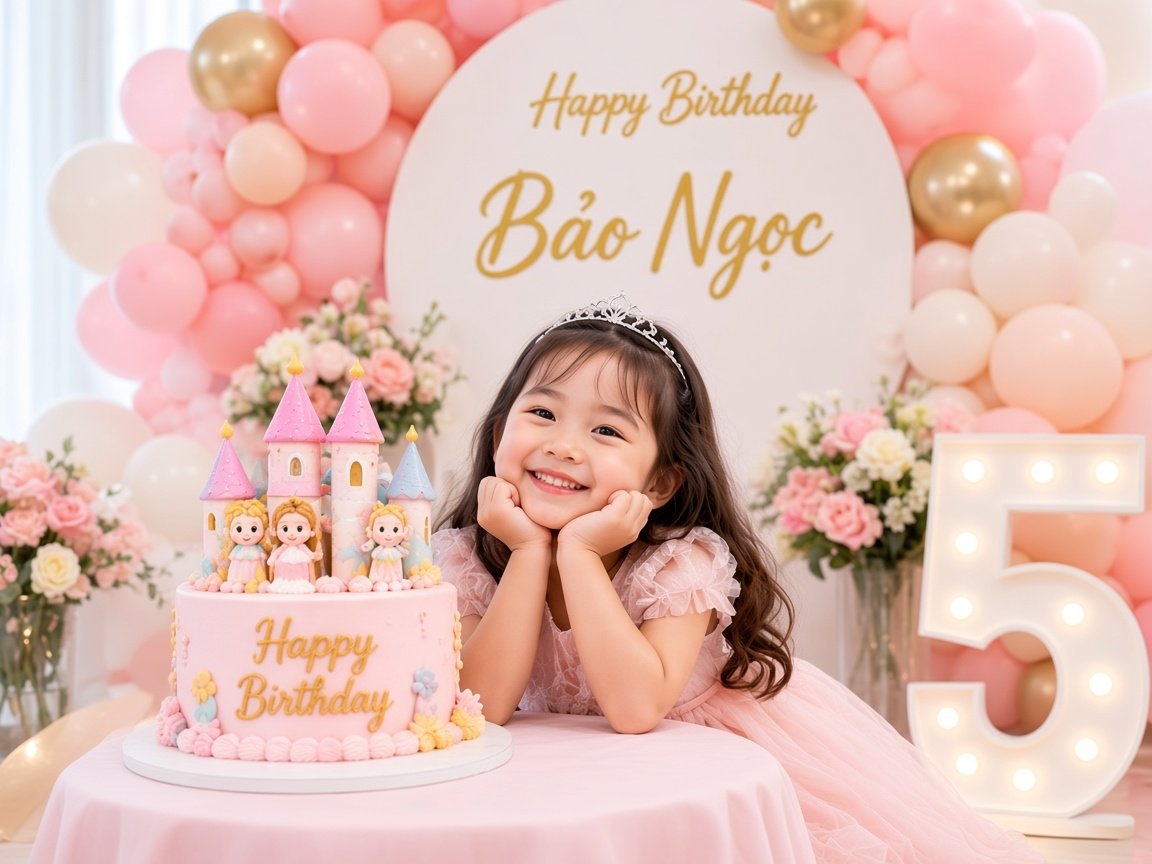 Trang trí sinh nhật Phố Sự Kiện